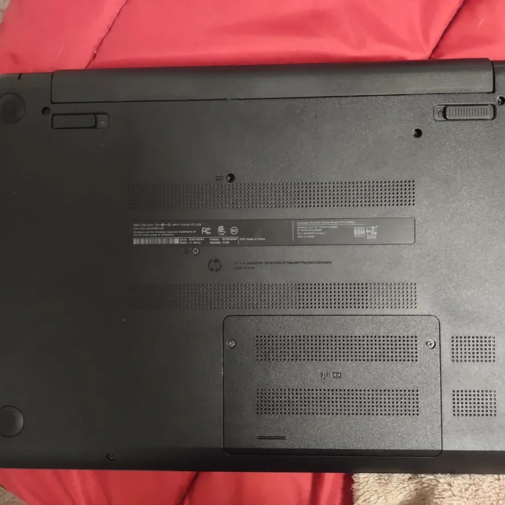 HP Pavilion AMD A8 quad core processor Laptop Model 15-f387wm touchscreen